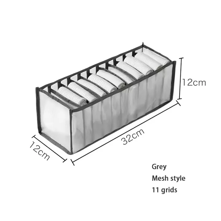 11 Grid Mesh Underwere Closet Oganizer for Storage Small Clothes (3).webp