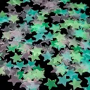 Luminous Stars 100 Pieces Stars for Ceiling Decorations.webp
