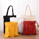 Single Pcs Zipper less Natural Cotton Tote Bag (2).webp