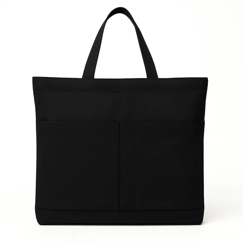 canvas tote bag with zipper and pocket (5).webp