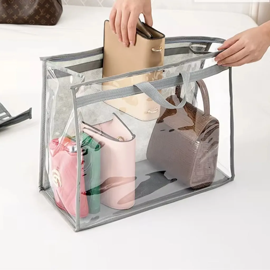 XL Clear Handbag Storage Organizer (4).webp