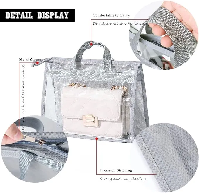 XL Clear Handbag Storage Organizer (7).webp