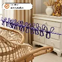 Portable Clothesline with 12 Clips - Extends 12ft, Heavy Duty Stainless Steel Hooks (6).webp