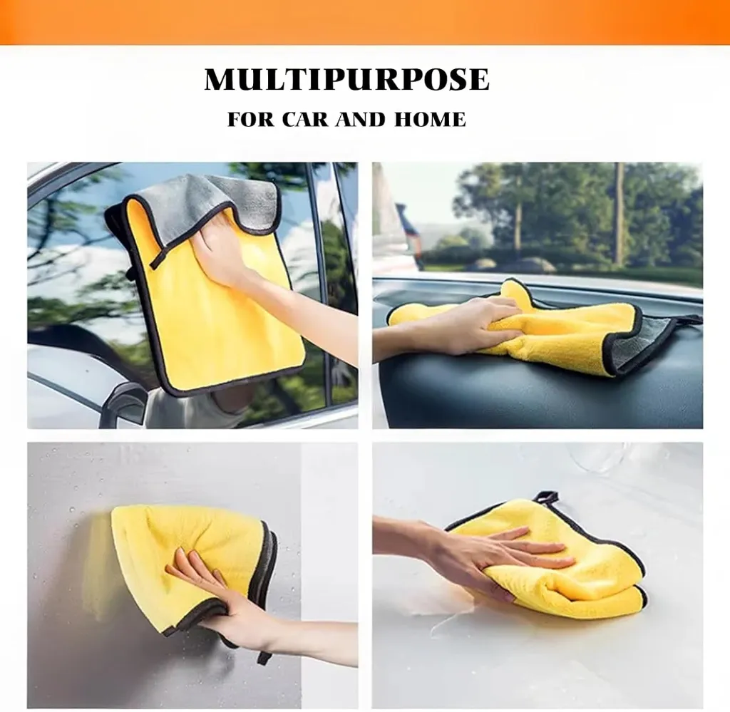 Microfiber Towels Coral velvet Washing and Detailing Towels for Car Detailing & Household Cleaning (2).webp