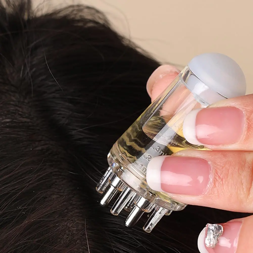 [CP40] Hair Oil Massager Scalp Oil Applicator for Home and Travel