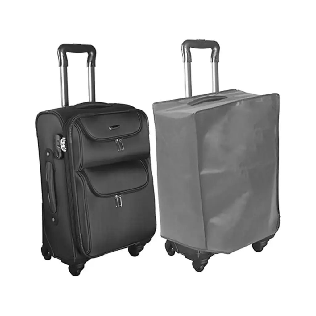 [LCS12] Dustproof Luggage Cover for Suitcase All Sizes and Colors (Ash, 20 in)