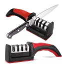 Steel Knife Sharpener Rod for Home and Professional Kitchen Use