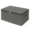 Full Zipper 9 Grid Drawer Clothes Organizer with Zipper and Handle