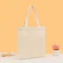 Canvas tote Bag with Zipper Lightweight & Foldable for Daily Use
