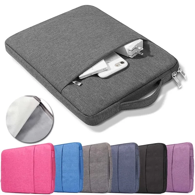 [PAH13] Regular Laptop Sleeve Pouch with Strong Handle for Everyday Laptop Protection (Ash, 13.3 in)