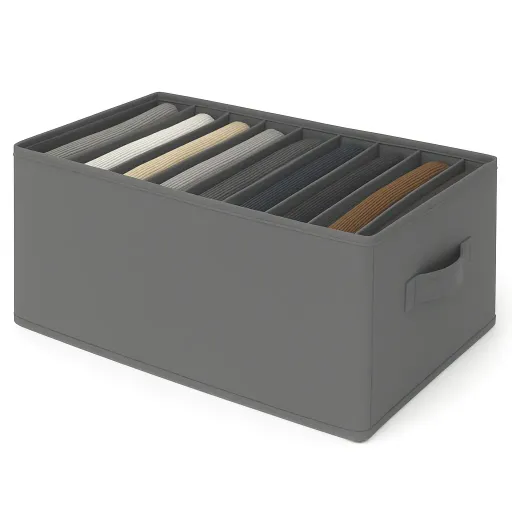 9 Grid Drawer Clothes Organizer Closet Box for Wardrobe